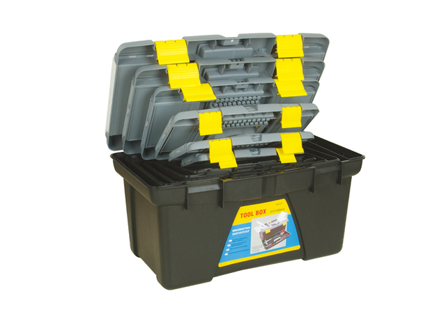 Stackable trolley tool box For sale